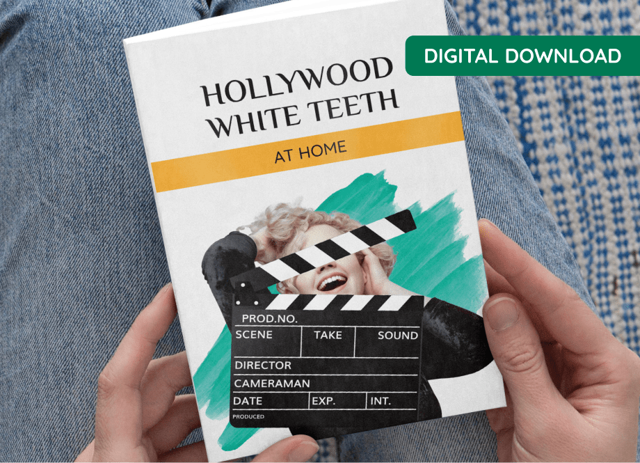 Hollywood White Teeth at Home — free digital bonus with Prodentim